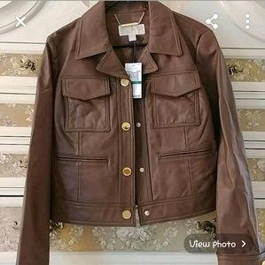 Michael Kors leather jacket